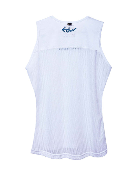 Couche de base sans manches édition EdW pour homme - blanc