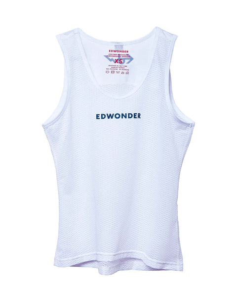 Couche de base sans manches édition EdW pour femmes - blanc