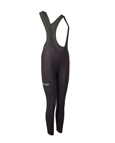 Collants salopette cargo légers édition EdW pour femmes - Marron Night Rider
