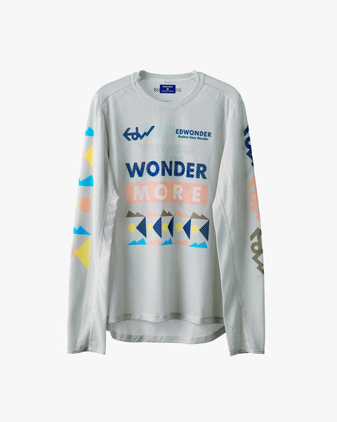 Wonder More ActiveTek Long Sleeve Tee - Motion Grey