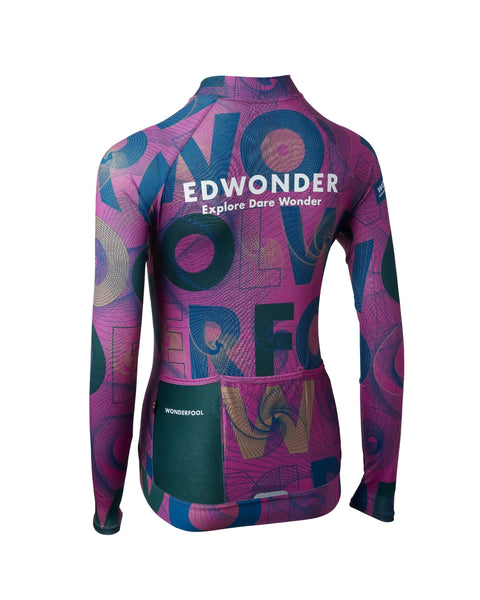 Women's Wonderfool Infinite Long Sleeve Jersey - Berry Purple