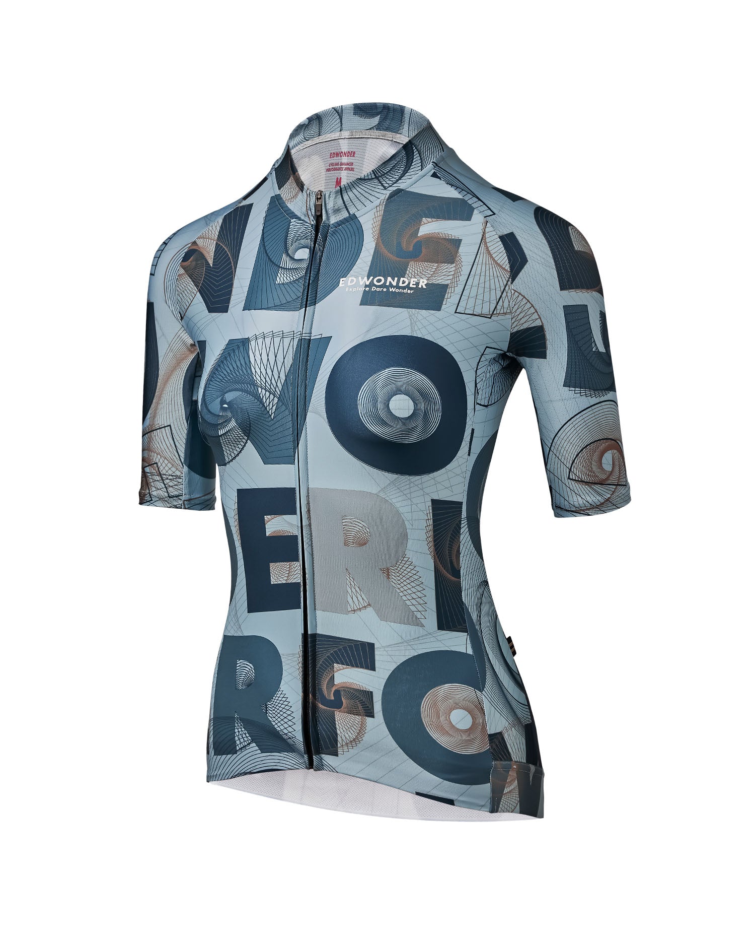 EdWonder Women's Wonderfool Infinite Jersey - Glacier Blue