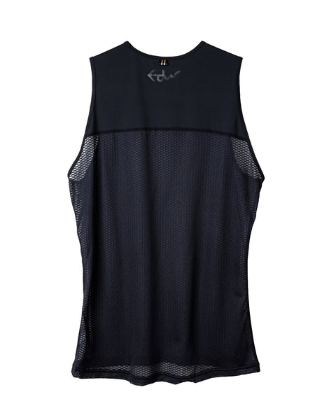 Sous-vêtement de base sans manches édition EdW pour homme - noir