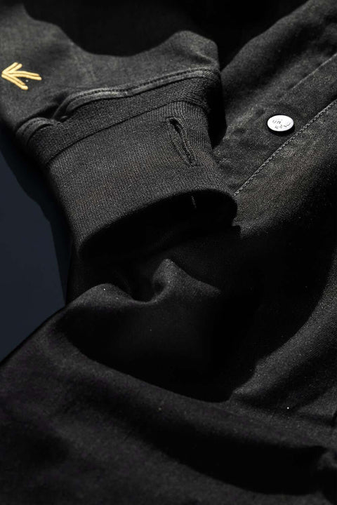 Veste en jean longue EdWonder X Lee Urban Riders pour homme