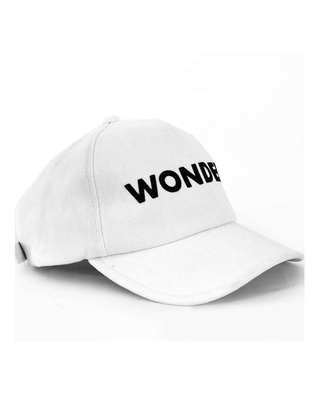 Wonder Cap in White and light Green