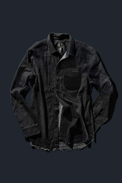 Chemise en jean EdWonder X Lee Urban Riders pour hommes
