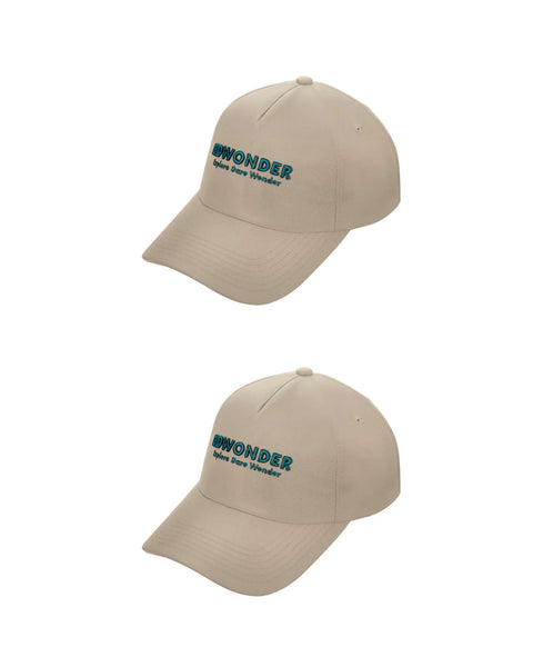 Lot de casquettes Logo - Beige Malte