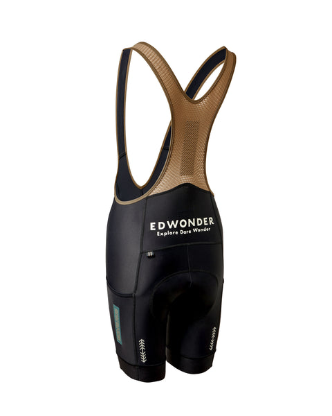 Women's EdW Edition Cargo Bib Shorts 3.0 - Black