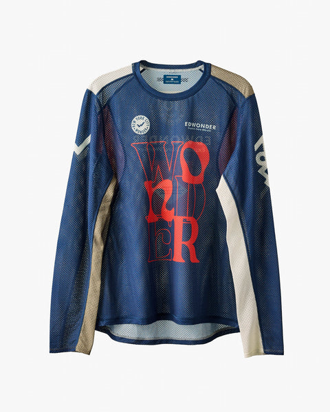 Manifesto ActiveTek Long Sleeve Tee - Heritage Blue